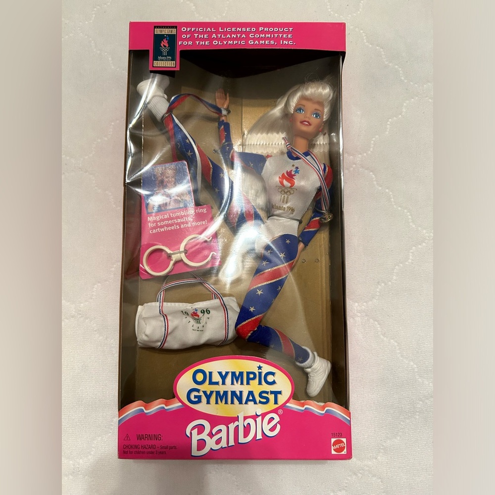 💰FINAL PRICE DROP💰NWT Vintage 1996 Barbie Olympic Gymnast